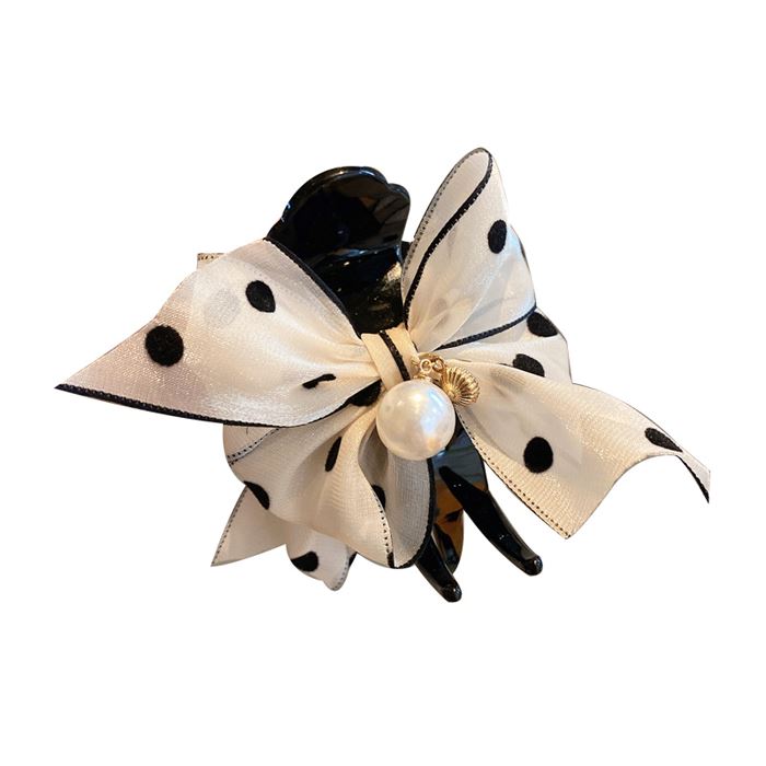 Small Hair Bun Bowknot Claw Clip Hair Styling Tools Every Day And Night