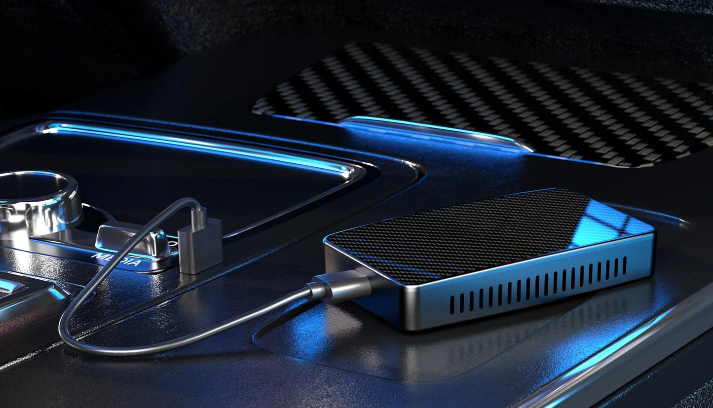 Lamicry™ Play2Video Sans fil CarPlay/ Android Auto