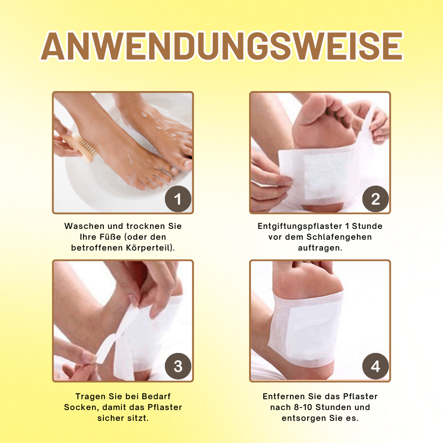 Fivfivgo™ Anti-Schwellungen-Ingwer-Entgiftungspflaster