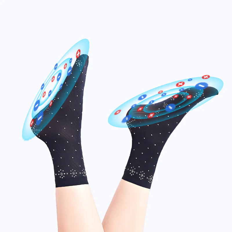 Chaussettes sculptantes Fivfivgo™ Ice Silk Ion Fiber Repair