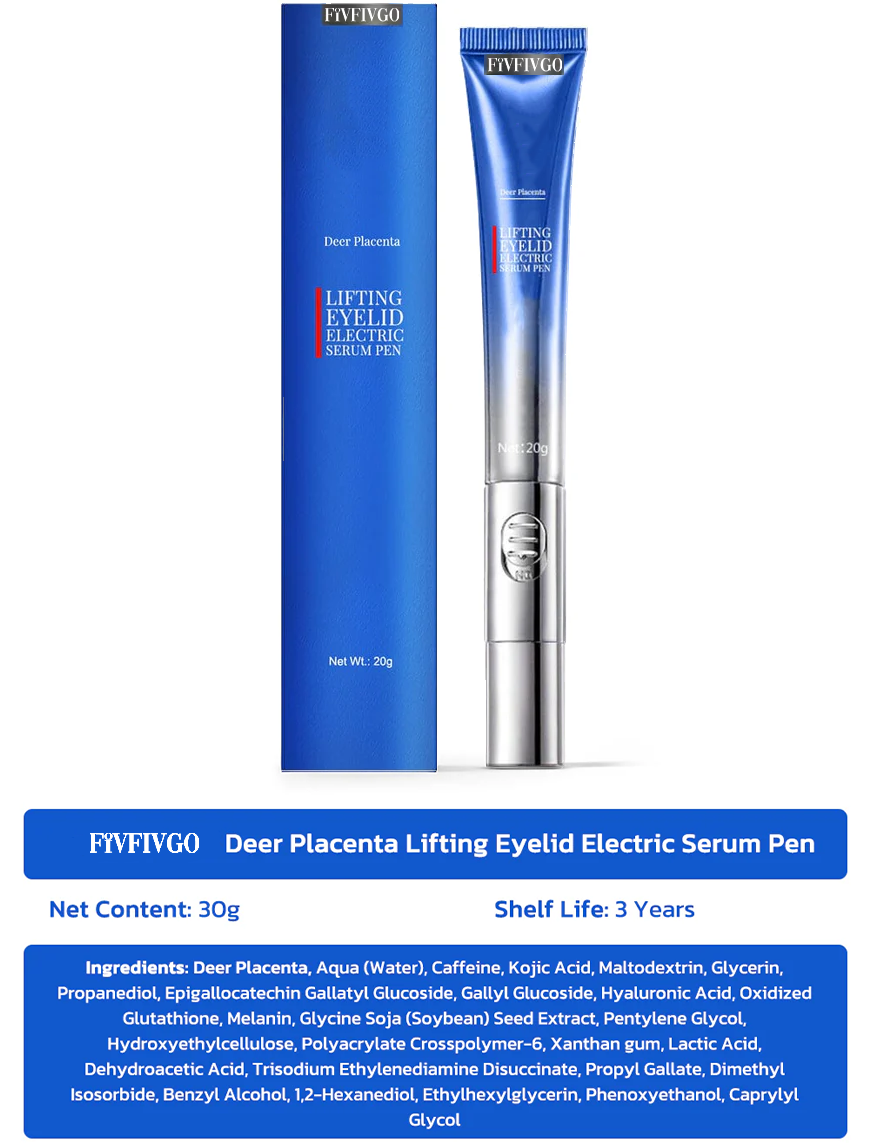 Fivfivgo™ Deer Placenta Lifting Eyelid Electric Serum Pen