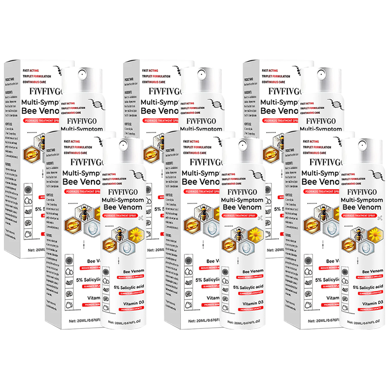 Fivfivgo™ Spray zur Behandlung von Bienengift-Psoriasis mit mehreren Symptomen