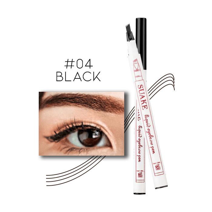 4 Point Microblading Brow Pencil Morning Shades #04 Black