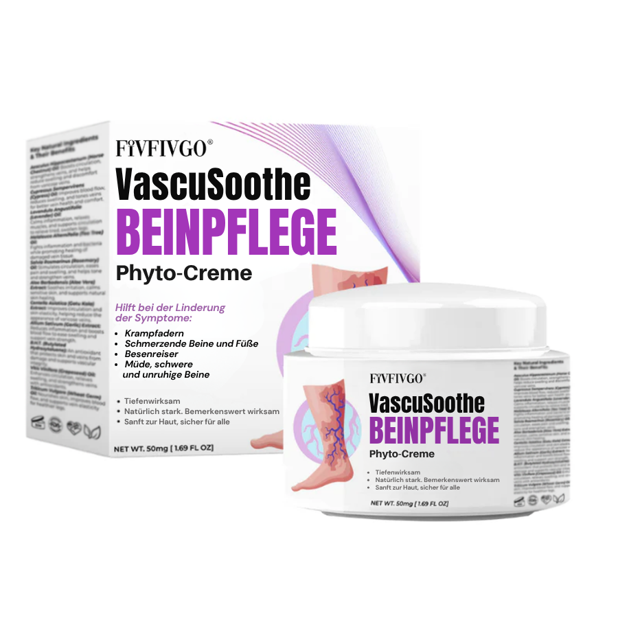 Fivfivgo® VascuSoothe Beinpflege Phyto-Creme