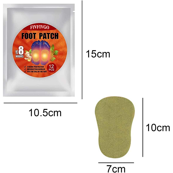 Fivfivgo™ Anti-Cellulite Heat Ginger Foot Patch