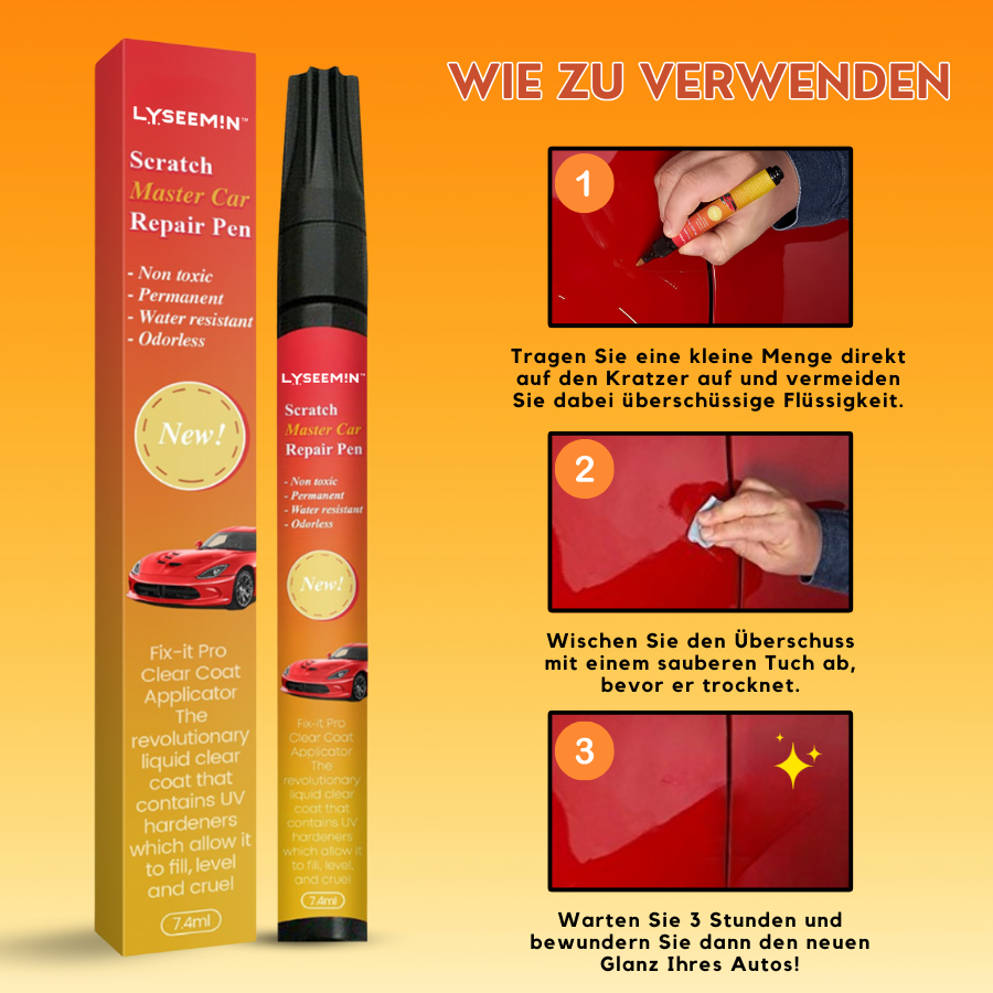 Lyseemin™ Magischer Entfernen von Autokratzern Stift