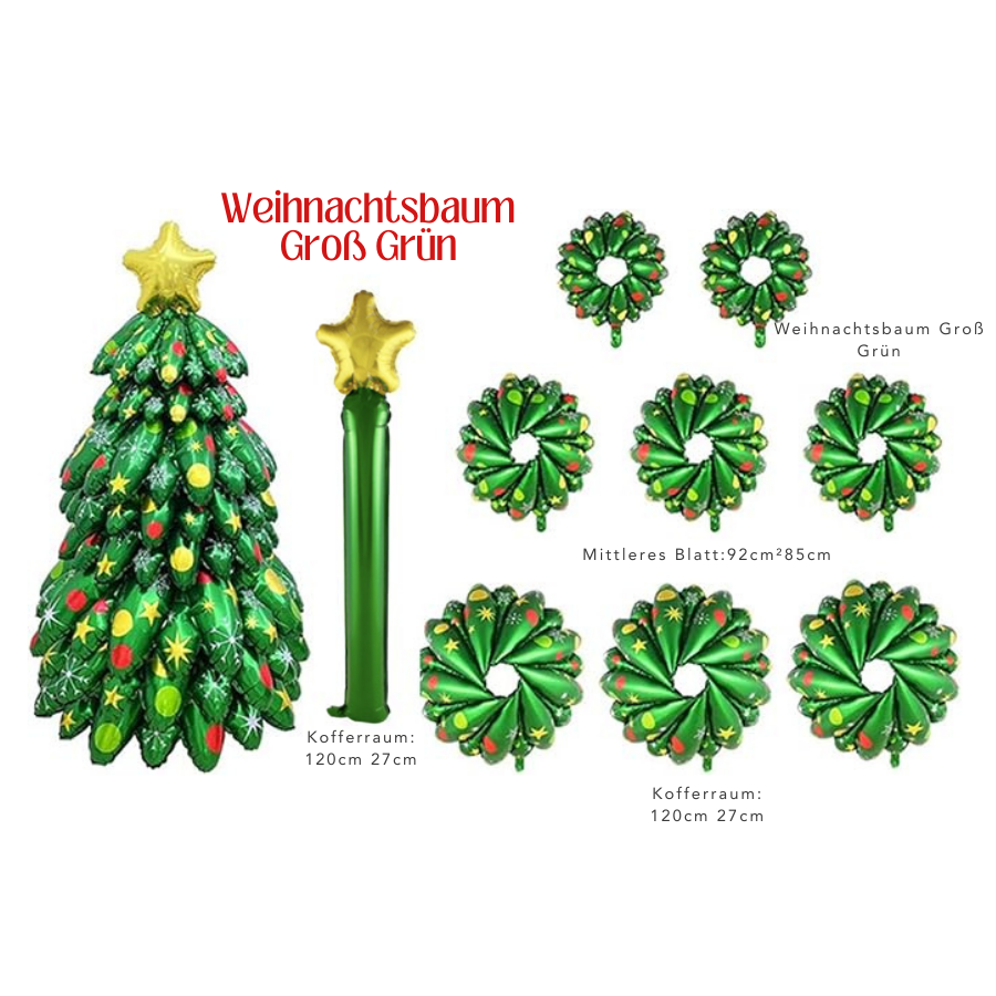 Aufblasbarer Weihnachtsbaum