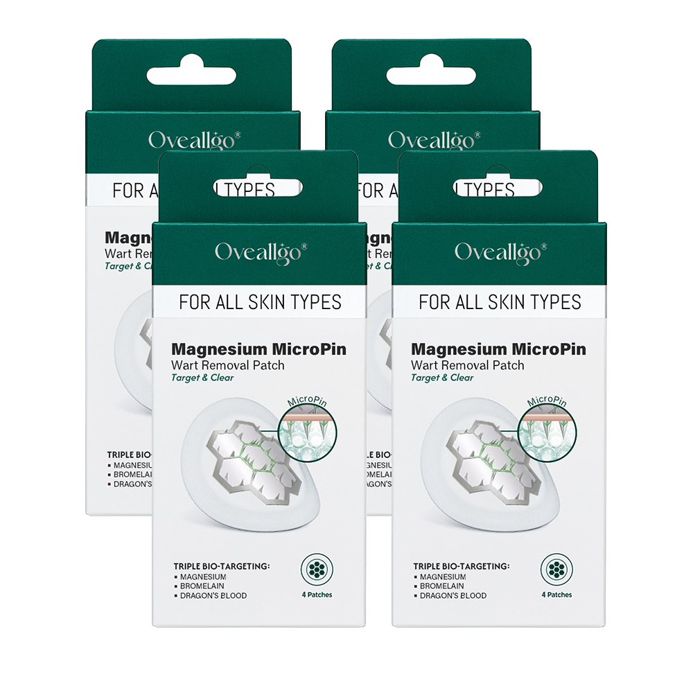 ✅Official Store: Oveallgo® Magnesium MicroPin Target & Clear Wart Removal Patch