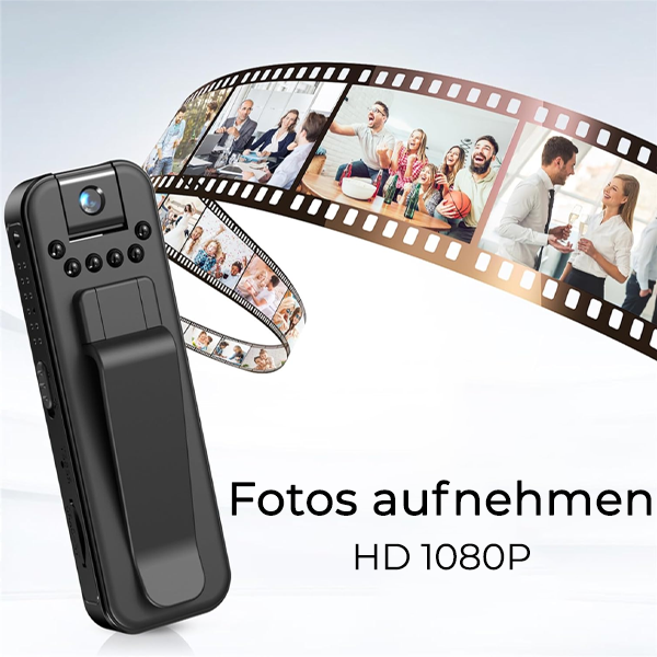Tragbare HD 1080P Kamera mit Rauschunterdrückung
