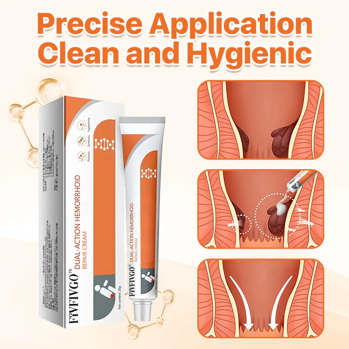 Fivfivgo™ Dual-Action Hemorrhoid Repair Cream