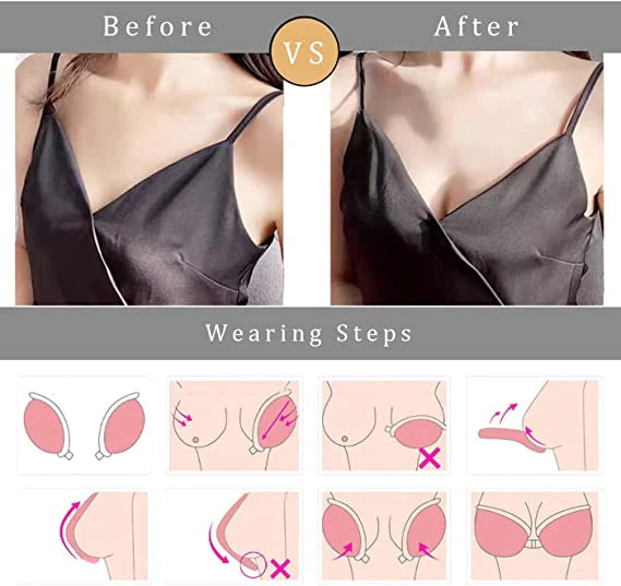 Fivfivgo™ Adhesive Invisible Gathering Bras
