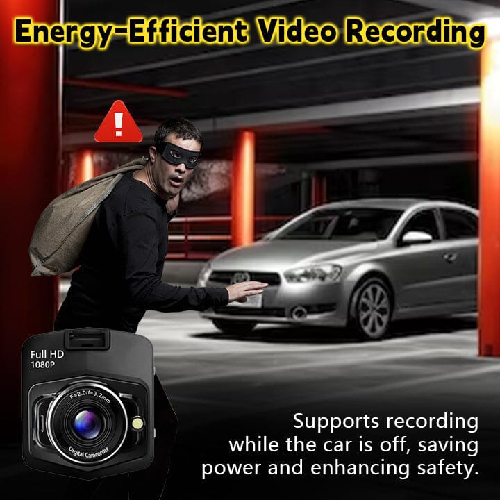 Lamicry™ Shield Car DVR Camera - Caméscope numérique Full HD 1080P