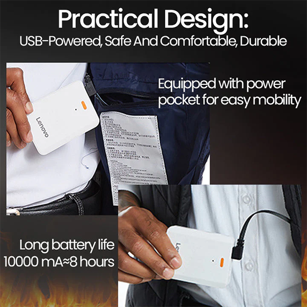 Fivfivgo™ Smart Thermostatic Heating Vest