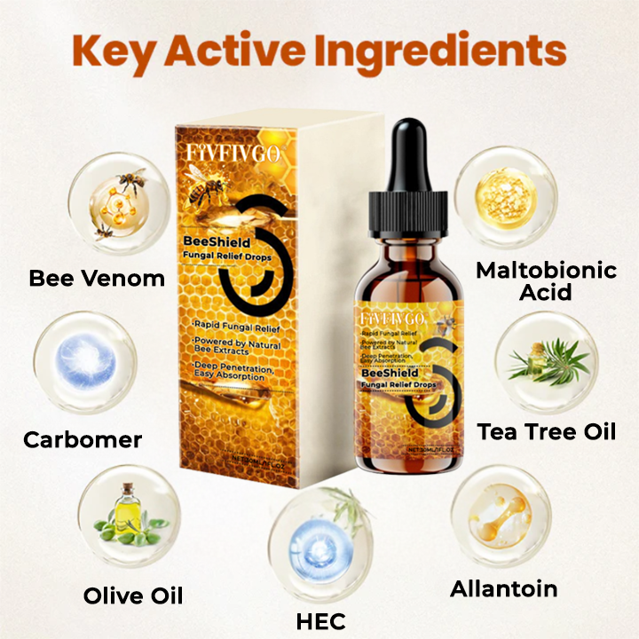 Fivfivgo® BeeShield Fungal Relief Drops