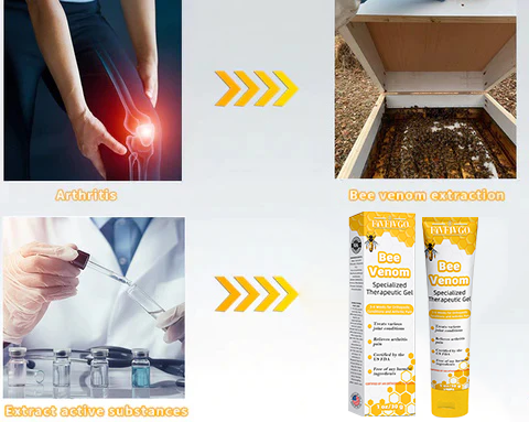 Fivfivgo™ Honey Bee Venom Gelenktherapie-Schmerzlinderungsgel
