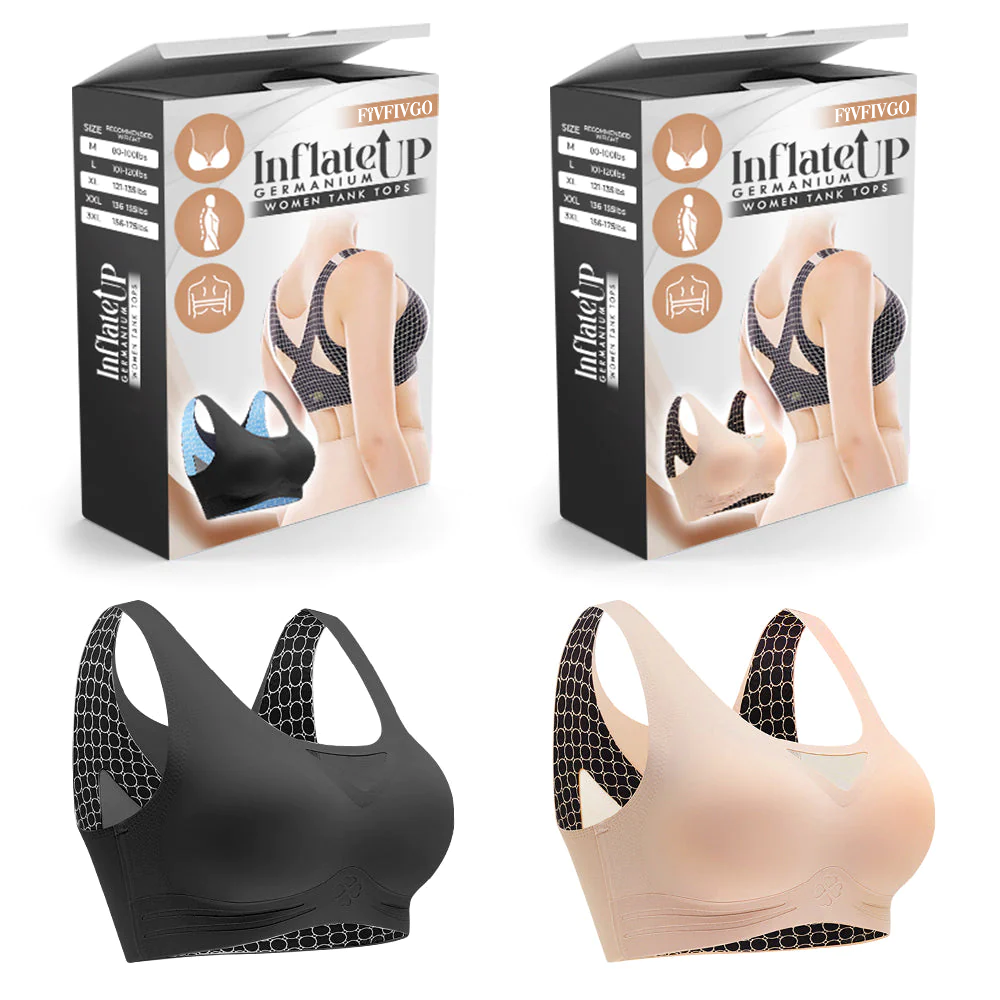 Fivfivgo™ InflateUP Germanium Débardeurs pour femmes