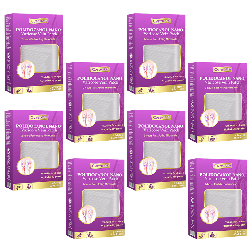 Cvreoz® Polidocanol Nano Varicose Vein Patch👩🏼⚕️Recommended by the National Institute for Health and Care Excellence (NICE)