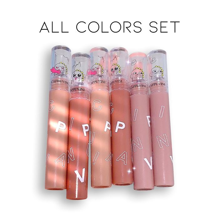 Zero-Feel Airy Liquid Lipstick Make-up Every Day And Night All Colors Set 6pcs (54% OFF) $6.83 Each