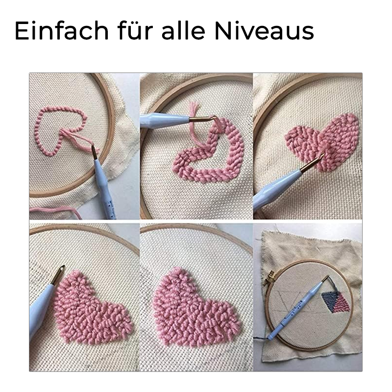 WeihnachtsfÀden mit Punchstich-Kit