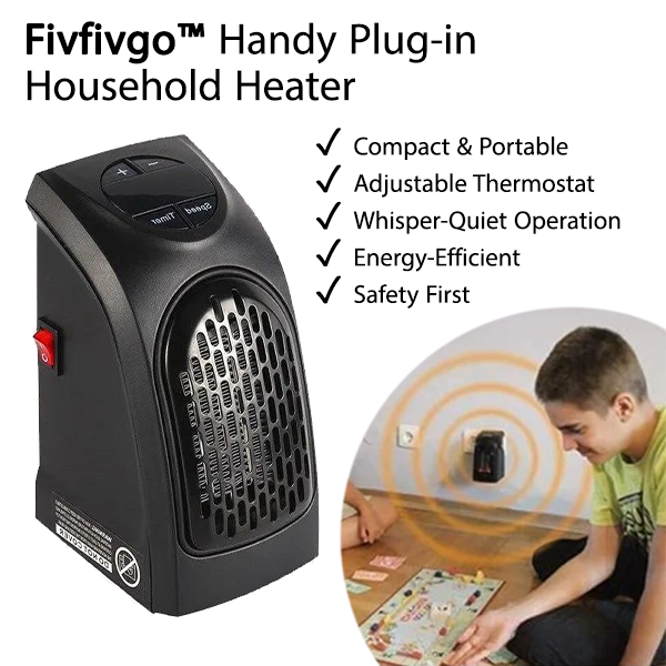Fivfivgo™ Chauffage Domestique Pratique à Brancher