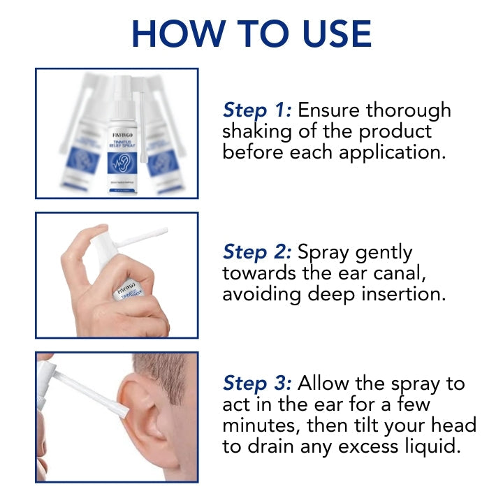 Fivfivgo™ Spray pour soulager les acouphènes