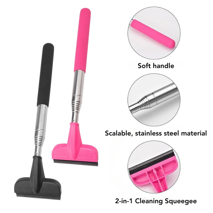Lyseemin™ Universal 2-in-1 Telescopic Car Squeegee Wiper