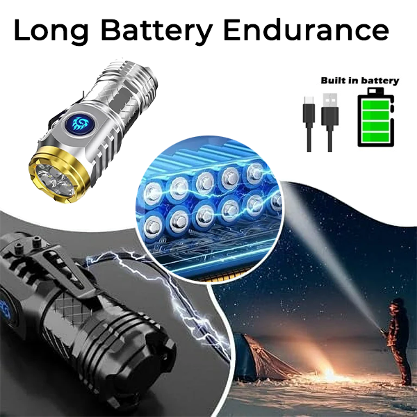 Lyseemin™ Lampe de poche super puissante Mini Flash du monstre à trois yeux