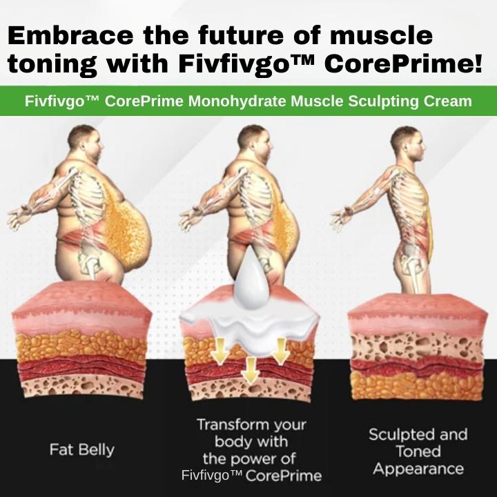 Fivfivgo™ CorePrime Monohydrate Muscle Sculpting Cream