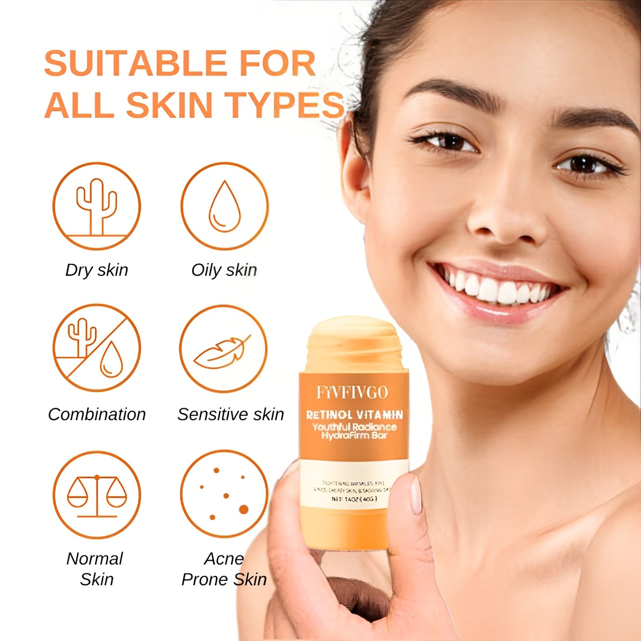 Fivfivgo™ Retinol Vitamin Jugendliche Ausstrahlung HydraFirm Bar
