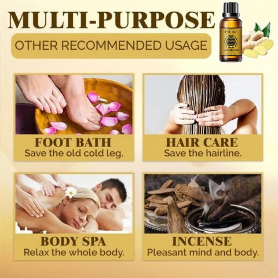 Fivfivgo™ Lymphatic Drainage Ginger Oil