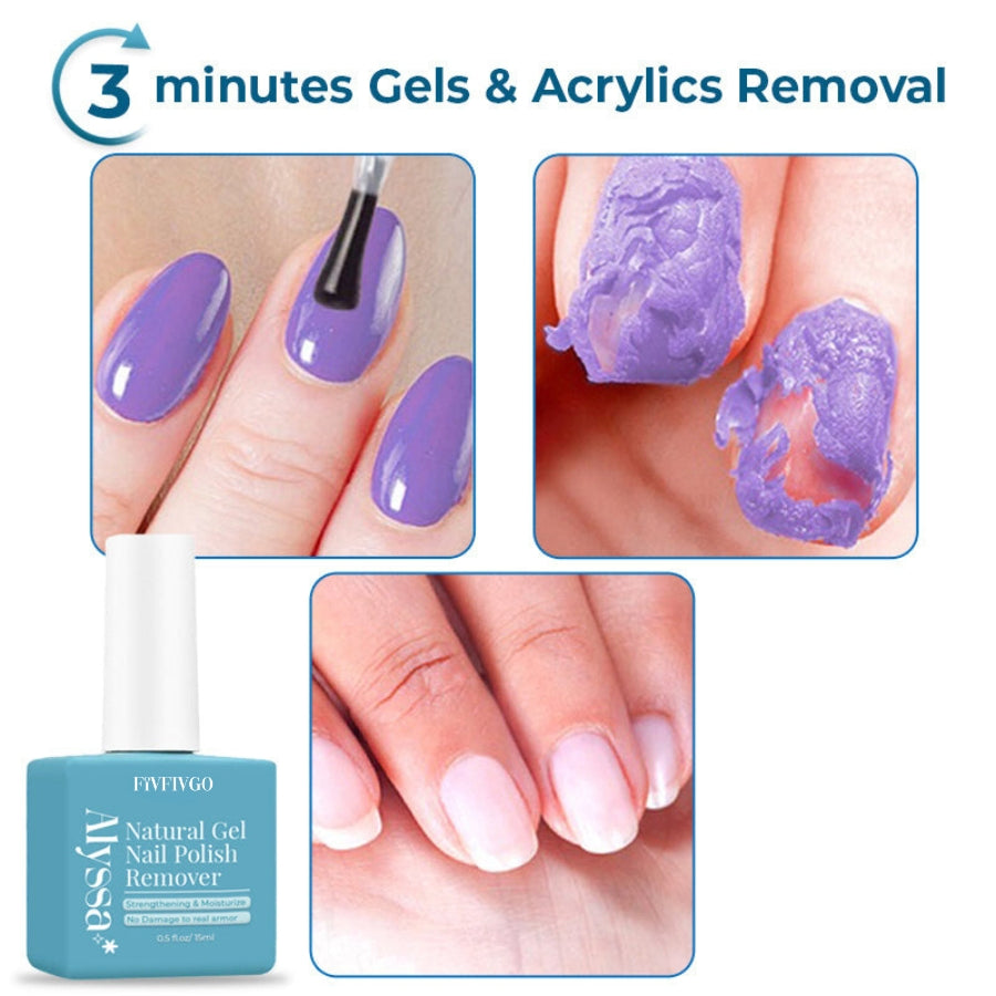 Fivfivgo™ Alyssa Natural Gel Nail Polish Remover