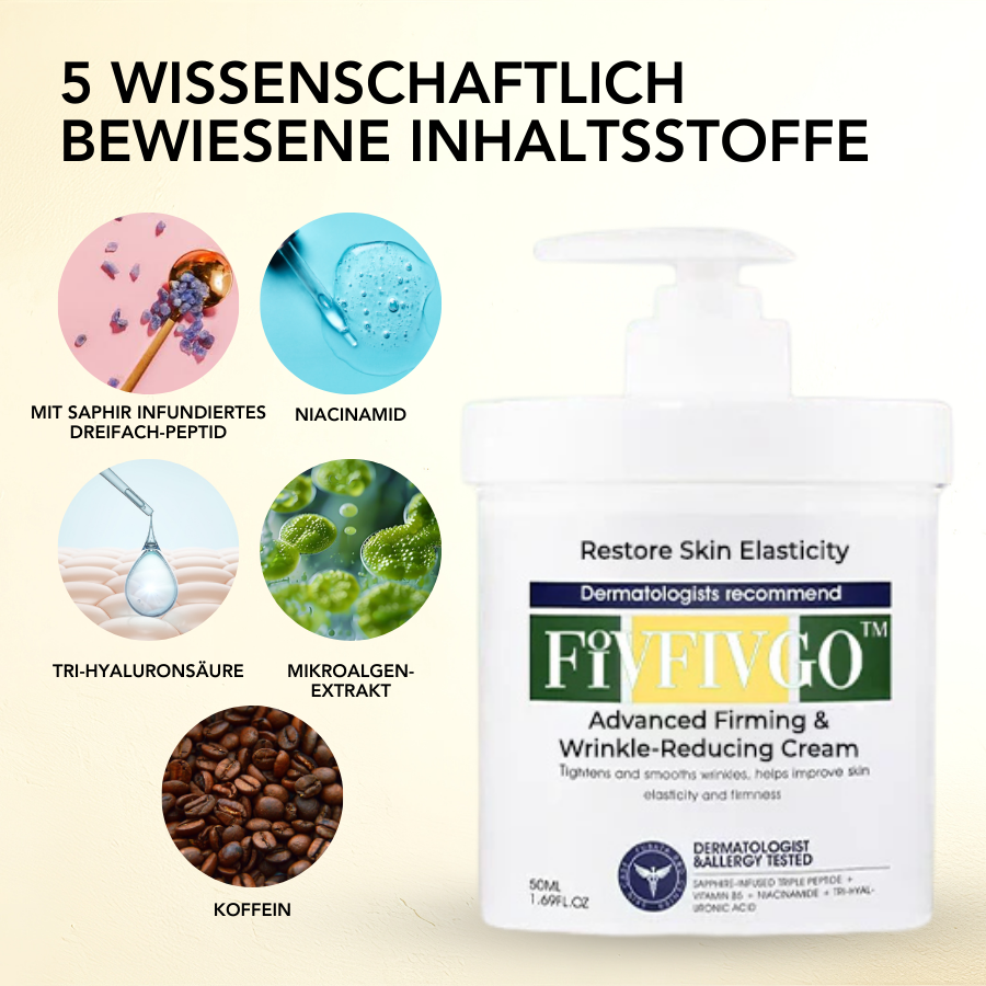 Fivfivgo™ Erweiterte straffende & faltenreduzierende Creme
