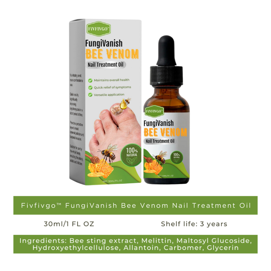 Fivfivgo™ FungiVanish Bienengift-Nagelbehandlungsöl