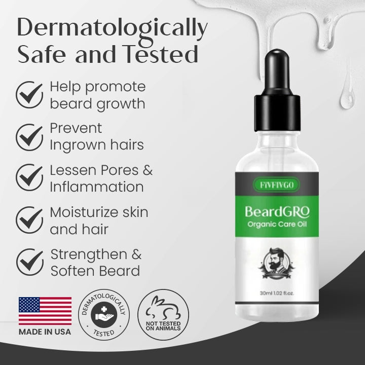 Fivfivgo™ BeardGRO Bio-Pflegeöl