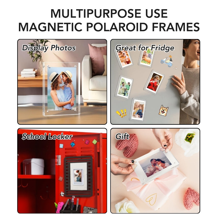 Magnetic Polaroid Frames
