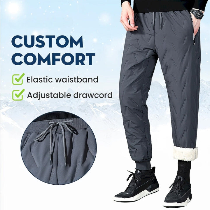 Fivfivgo™ Unisex Fleece-Lined Waterproof Pants