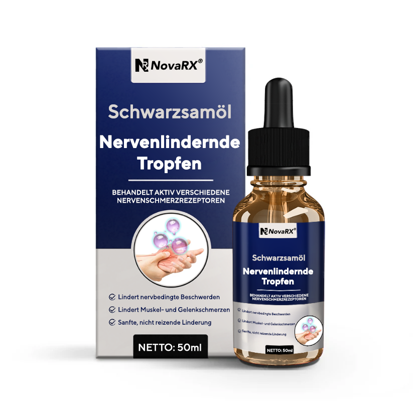 NovaRX® Schwarzsamöl Nervenlindernde Tropfen