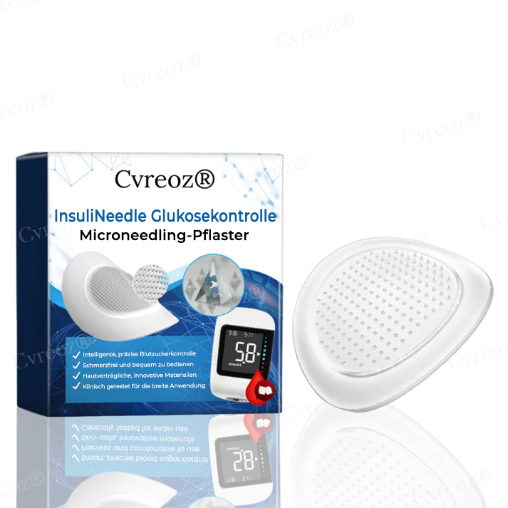 Cvreoz® InsuliNeedle Glukosekontrolle Microneedling-Pflaster