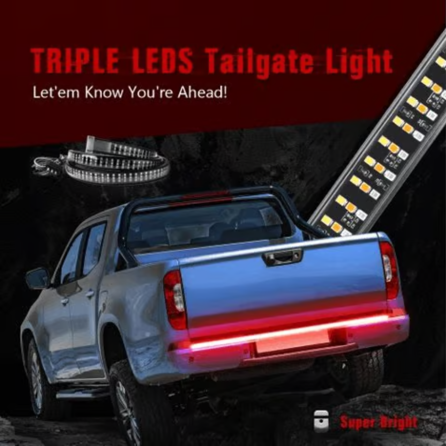 Led Tailgate Lights- Turn Signals And Driving And Reversing Lights