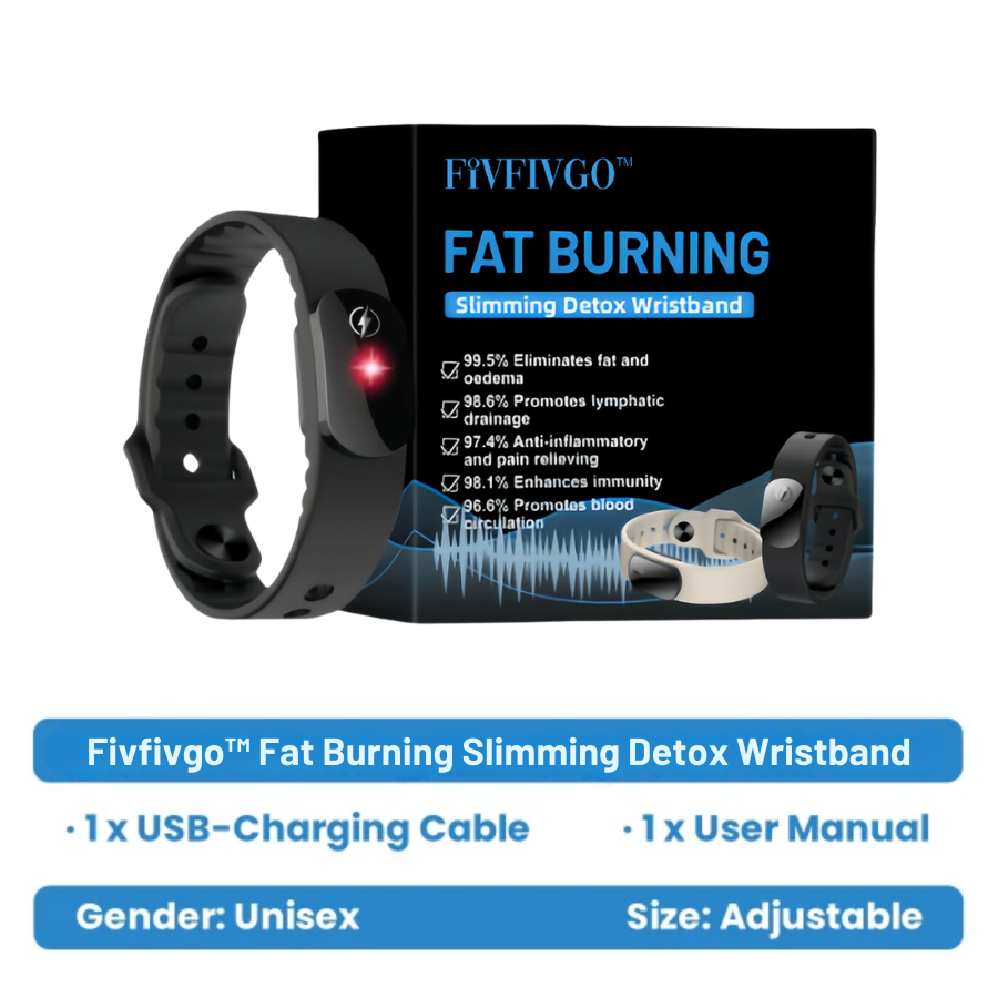 Fivfivgo™ Fat Burning Slimming Detox Wristband(🔥LAST DAY 84% OFF)