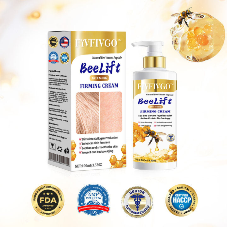 Fivfivgo™ BeeLift Anti-Ageing Straffende Creme (Krepp und Durchhängen ansprechen) 🔥 LETZTER TAG VERKAUF 70% RABATT