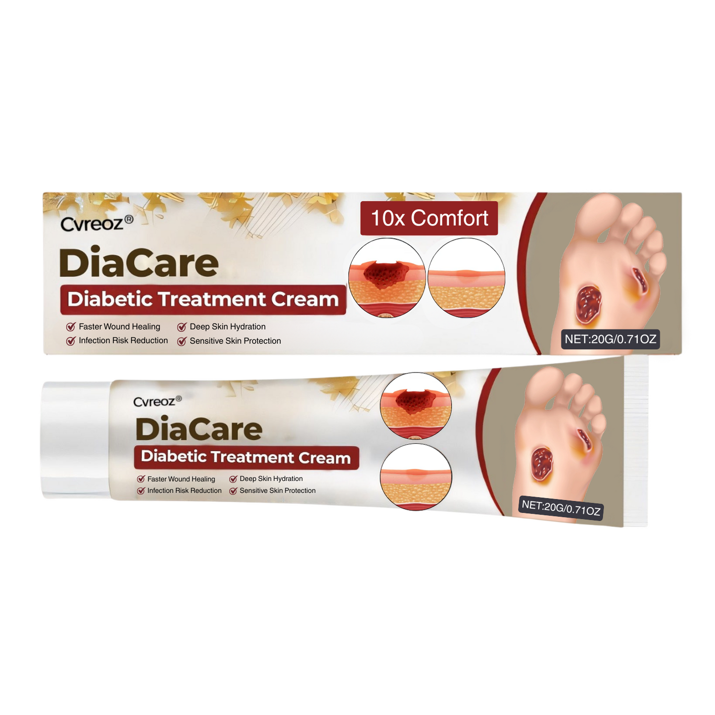 CvreozÂź DiaCare Diabetic Treatment Cream