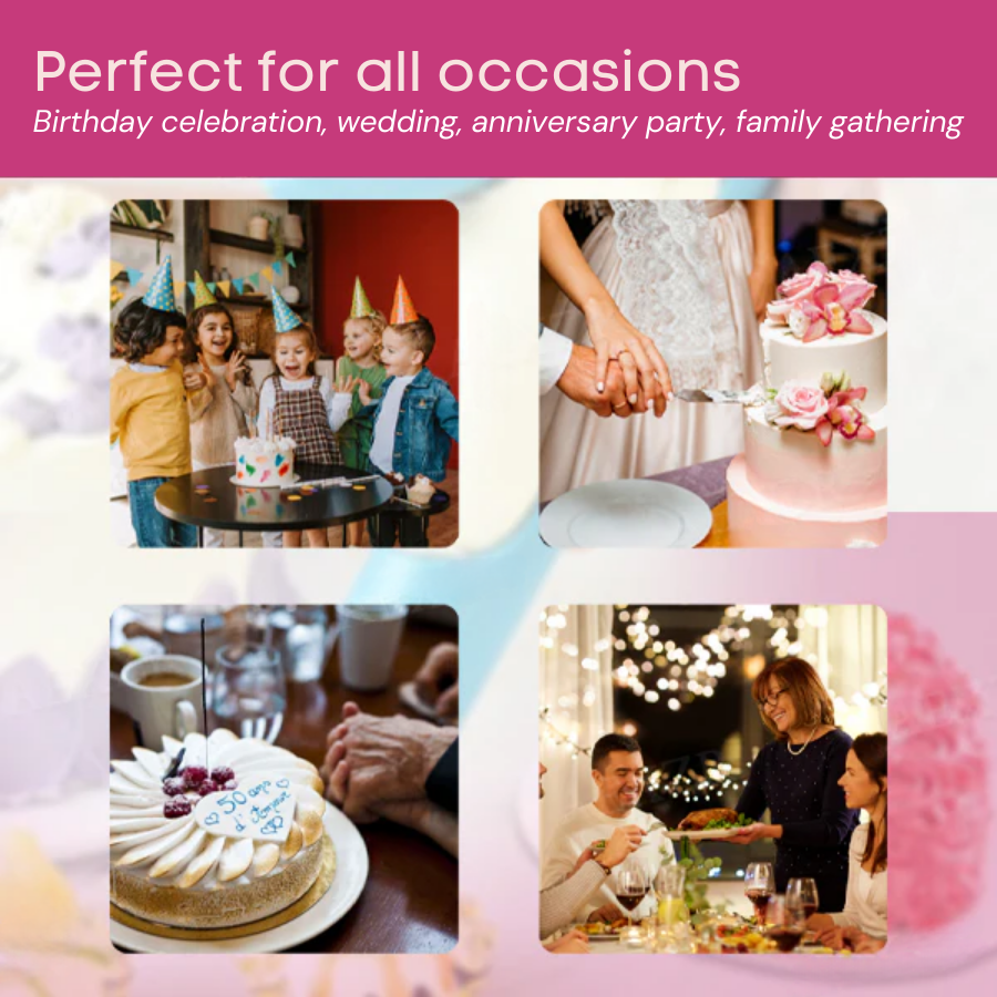 Lyseemin™ Tortendekorationsset (70% RABATT IN 10 MINUTEN)