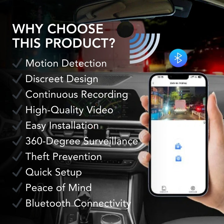 Lyseemin™ Car Bluetooth Mini Camera