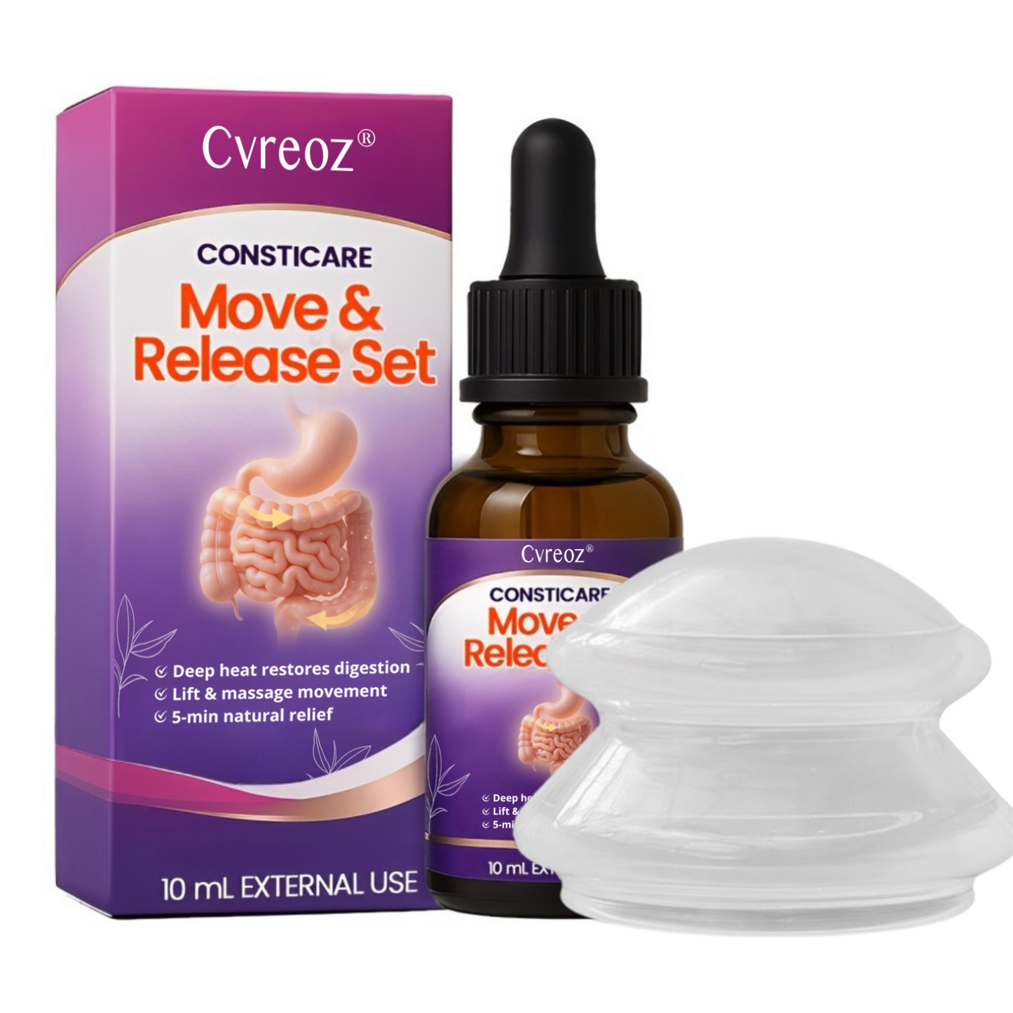 Cvreoz® ConstiCare Move & Release Set
