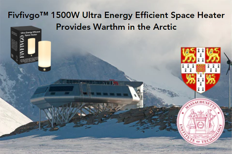 Fivfivgo™ Réchauffeur d'espace Ultra Économe en énergie de 1500 W-FABRIQUÉ AUX ÉTATS-UNIS