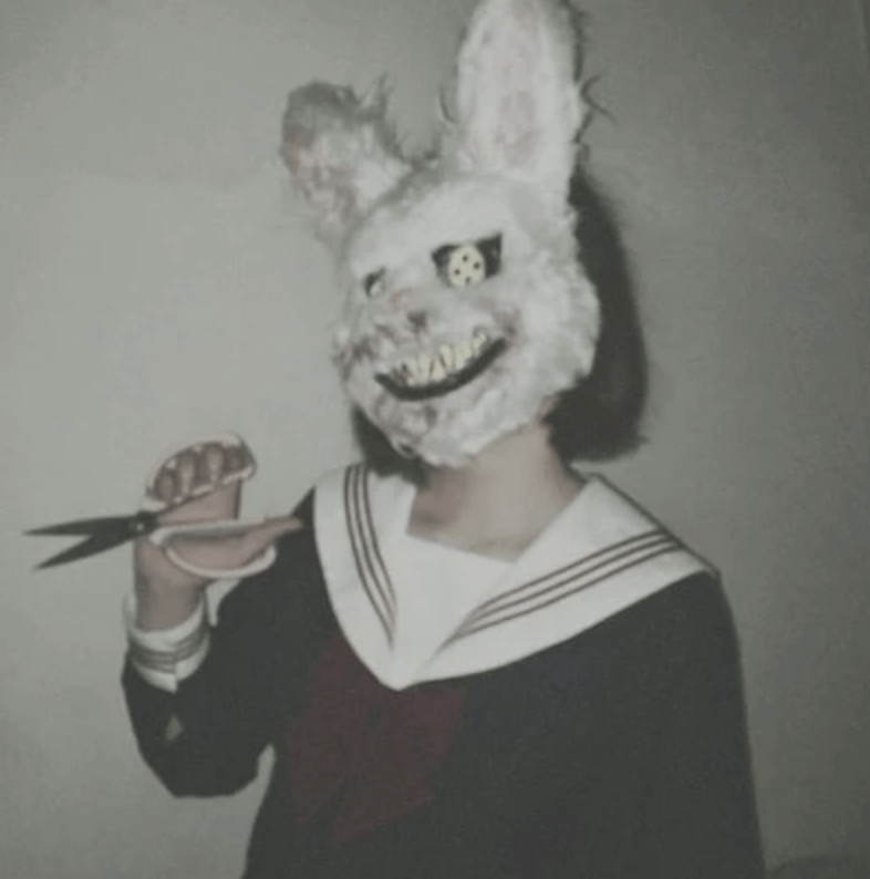 Bloody Killer Bunny Mask
