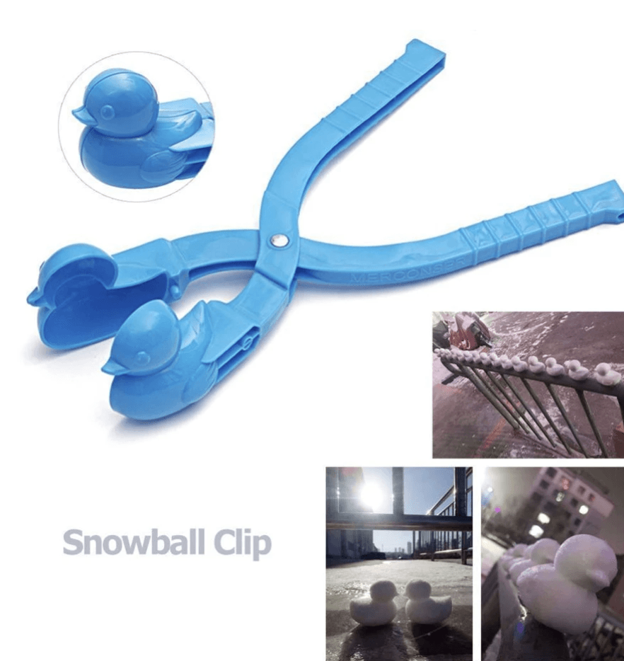 Adorable Snow Duck Clip