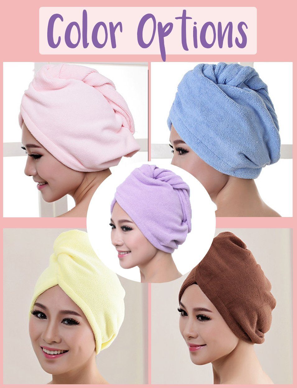 Magic Instant Dry Hair Towel