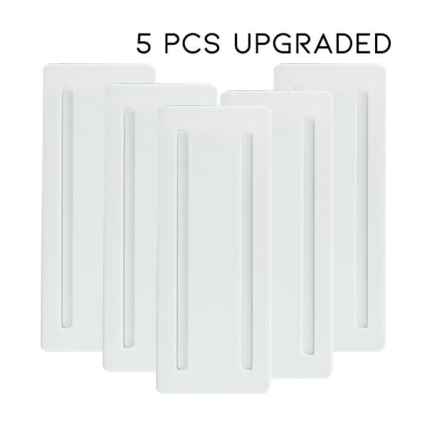 Wall-Mounted Adhesive Power Strip Organizer Holder (5PCS)